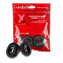 Load image into Gallery viewer, Xplay Stretch Ribbed Ring Slim 2 Pc
