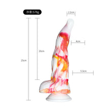 Load image into Gallery viewer, Alien Beast Large Dildo Flame - LOVEBEE
