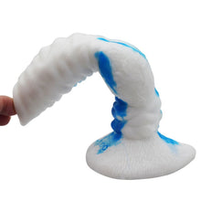 Load image into Gallery viewer, Wolf Dildo Blue/White
