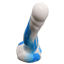 Load image into Gallery viewer, Sea Dog Dildo Blue/White
