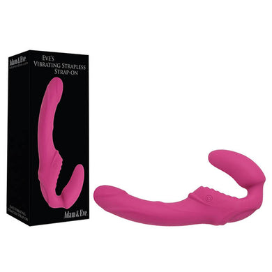 Adam & Eve Eve's Vibrating Strapless Strap-On - LOVEBEE