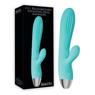 Adam & Eve Eve's Rechargeable Pulsating Dual Massager - LOVEBEE