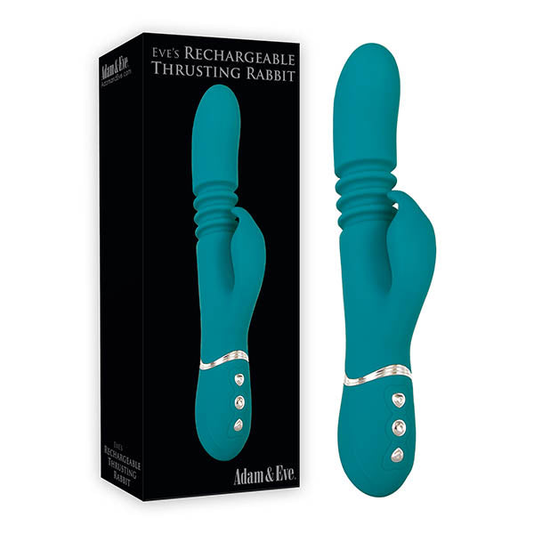 Adam & Eve Eve's Rechargeable Thrusting Rabbit - LOVEBEE