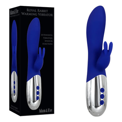 Adam & Eve Royal Rabbit Warming Vibrator - LOVEBEE