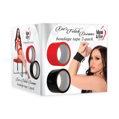 Adam & Eve Fetish Dreams Bondage Tape 2-Pack - LOVEBEE