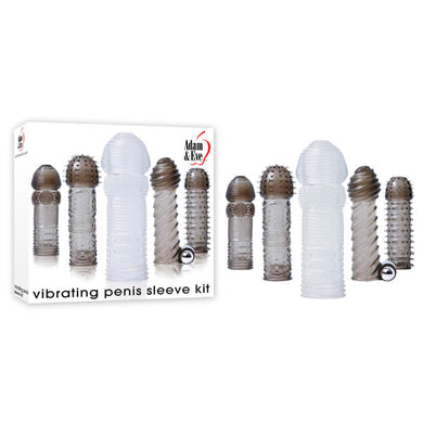 Adam & Eve Vibrating Penis Sleeve Kit - LOVEBEE