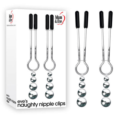 Adam & Eve Eve's Naughty Nipple Clips - LOVEBEE