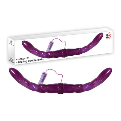 Adam & Eve Connect 2 Vibrating Double Dildo - LOVEBEE