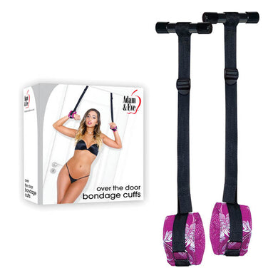 Adam & Eve Over The Door Bondage Cuffs - LOVEBEE