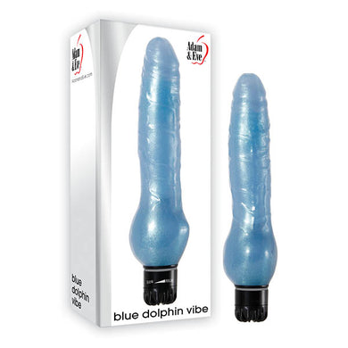 Adam & Eve Blue Dolphin Vibe - LOVEBEE