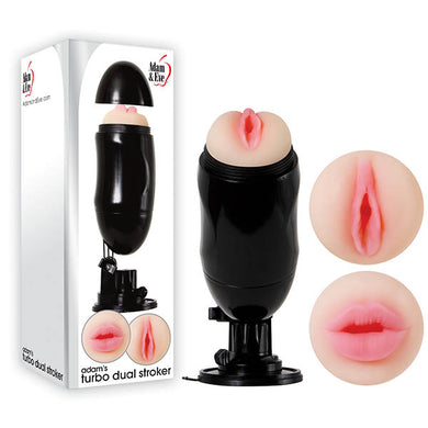 Adam & Eve Adam's Turbo Dual Stroker - LOVEBEE