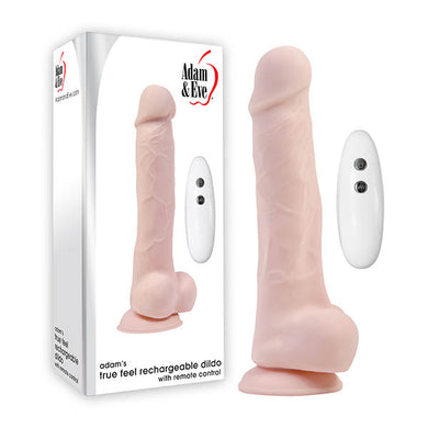 Adam & Eve Adam's True Feel Rechargeable Dildo - LOVEBEE