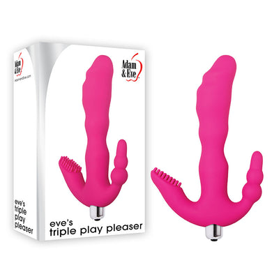 Adam & Eve Eve's Triple Play Pleaser - LOVEBEE