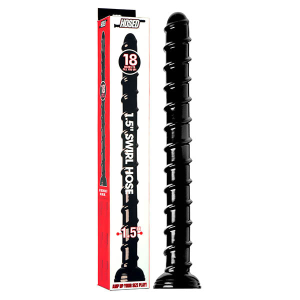 Hosed 18 Inch Swirl Anal Snake