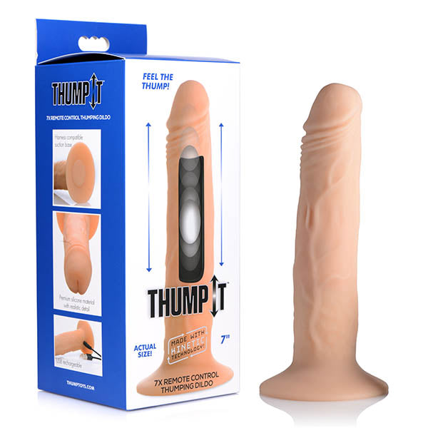 Thump It 7X Remote Control Thumping Dildo