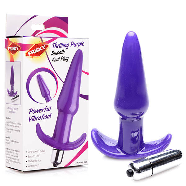Frisky Smooth Vibrating Anal Plug