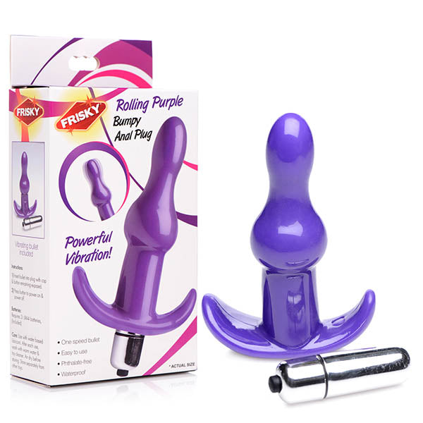 Frisky Bumpy Vibrating Anal Plug