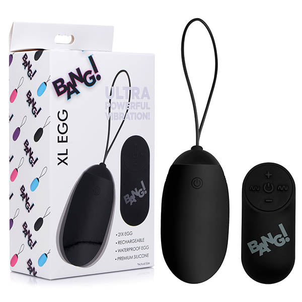 Bang! XL Silicone Vibrating Egg