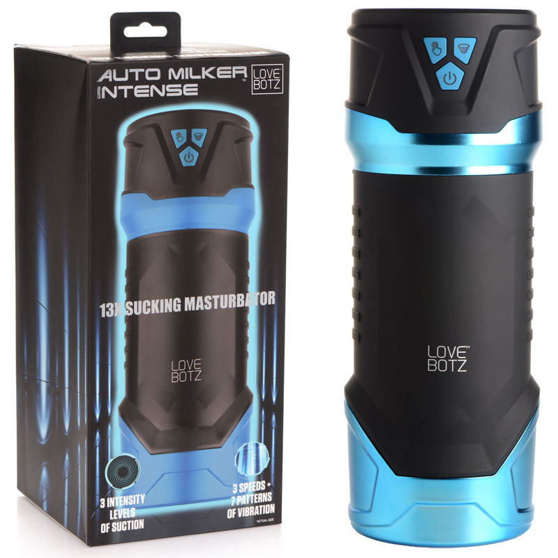 LoveBotz Auto Milker Intense 13X Sucking Masturbator Male Sex Toy