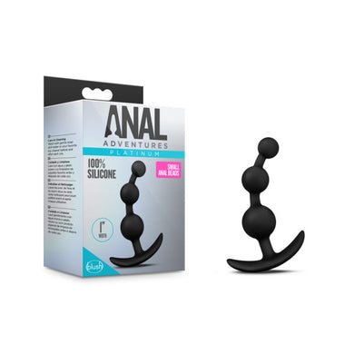 Anal Adventures Platinum Small Anal Beads - LOVEBEE