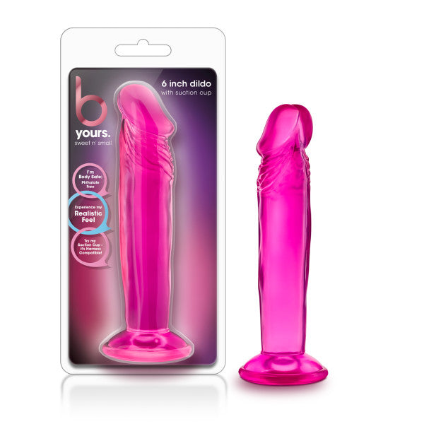 B Yours Sweet n Small 6'' Dildo - LOVEBEE
