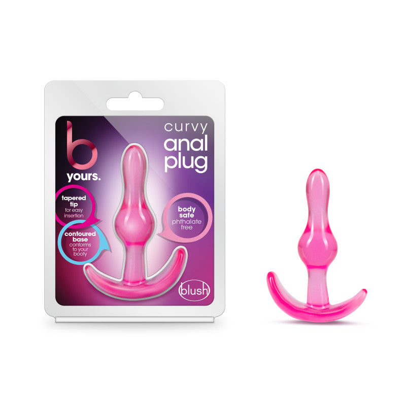 B Yours Curvy Anal Plug - LOVEBEE