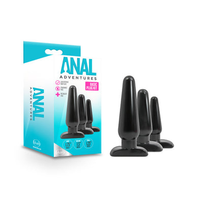 Anal Adventures Basic Plug Kit - LOVEBEE