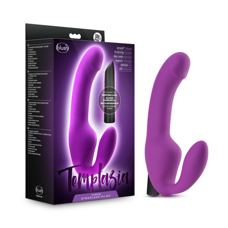 Temptasia Cyrus Strapless Silicone Dildo