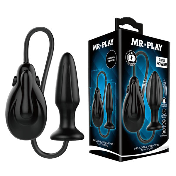 MR PLAY Inflatable Vibrating Anal Plug