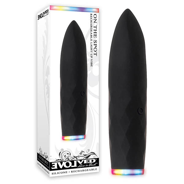 Evolved On The Spot Bullet Vibrator Powerful 7-Speed USB Rechargeable Sex Toy