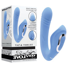 Load image into Gallery viewer, Evolved TAP &amp; THRUST Double Ended Vibrator Clitoral Stimulator Sex Toy
