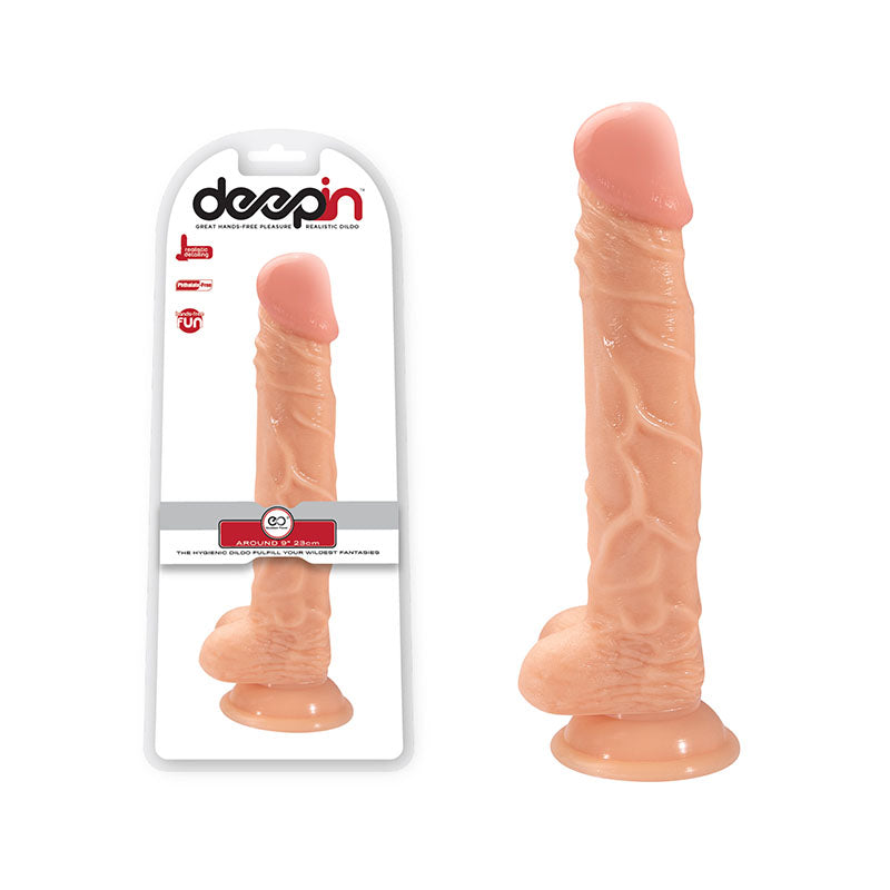 Deep In Realistic Dildo