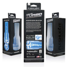 Load image into Gallery viewer, Fleshlight Turbo Thrust - Blue Ice Male Masturbator 3D Textured
