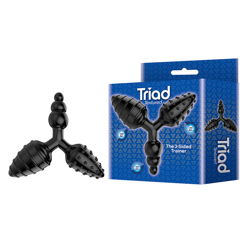 The 9's Triad 3 Way Butt Plug