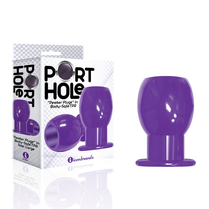 The 9's Port Hole, Hollow Butt Plug