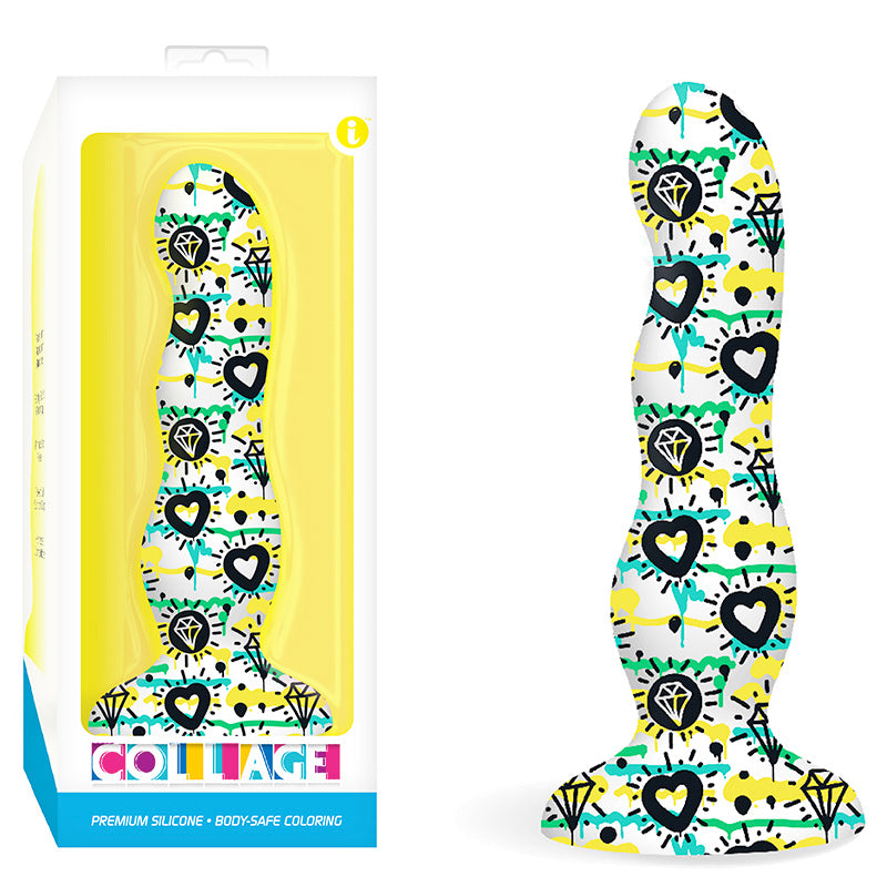 Collage Diamonds & Hearts, Curvy
