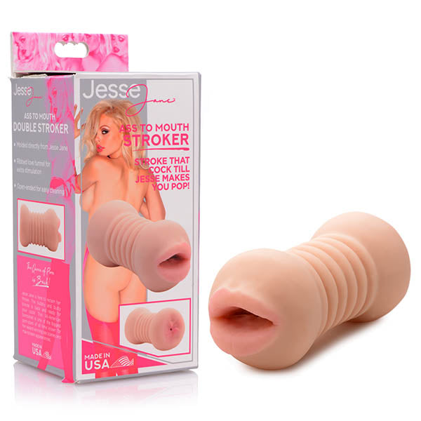Jesse Jane Ass to Mouth Double Stroker