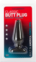 Load image into Gallery viewer, Butt Plug - Smooth - Medium (Black)
