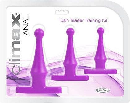 Anal Tush Teaser Training Kit (Deep Purple) - LOVEBEE