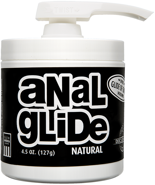 Doc Johnson Anal Glide NATURAL Lubricant Personal Sex Lube 127g