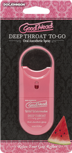 Load image into Gallery viewer, GoodHead Deep Throat Spray Watermelon Flavoured Oral Sex Desensitizer Lube

