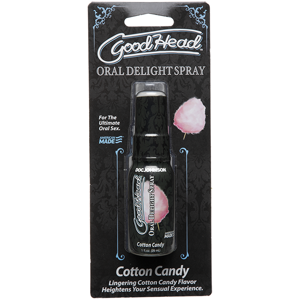 Doc Johnson GoodHead Oral Delight Spray Cotton Candy  Lickable Sex Lube