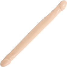 Load image into Gallery viewer, Smooth Double Header Dong 18&quot; (Flesh)
