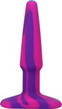 Load image into Gallery viewer, Groovy - Silicone Anal Plug - 4 Inch - Berry
