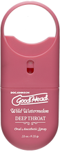 Load image into Gallery viewer, GoodHead Deep Throat Spray Watermelon Flavoured Oral Sex Desensitizer Lube
