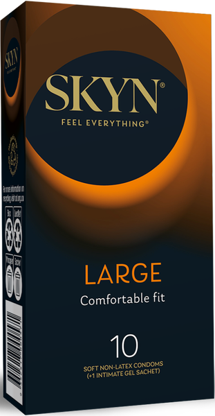 LifeStyles Skyn Large Male Condoms 10's