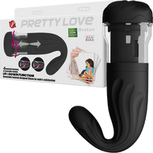 Load image into Gallery viewer, Rechargeable Breton Masturbator (Black)
