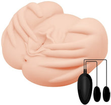 Load image into Gallery viewer, Hands-On Vagina And Anal Masturbator (Flesh)
