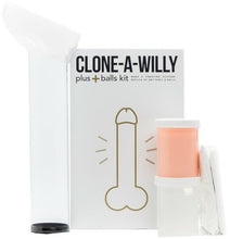 Load image into Gallery viewer, Clone-A-Willy Plus With Balls (Light Tone)
