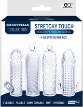 Load image into Gallery viewer, Seductive Tickler Sleeve 4 Pack (clear)
